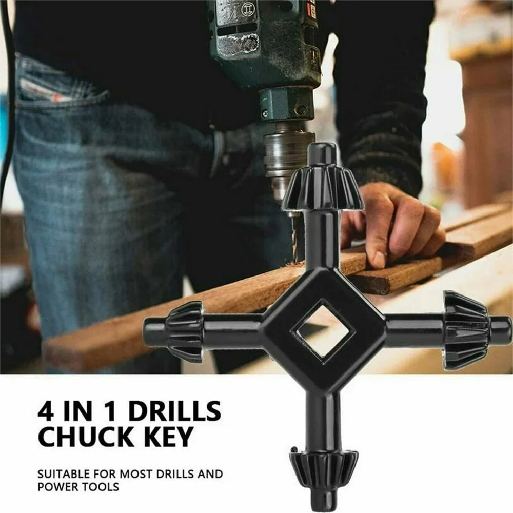 Home Improvement Warehouse - Universal Four-in-One Multifunctional Drill Key Wrench