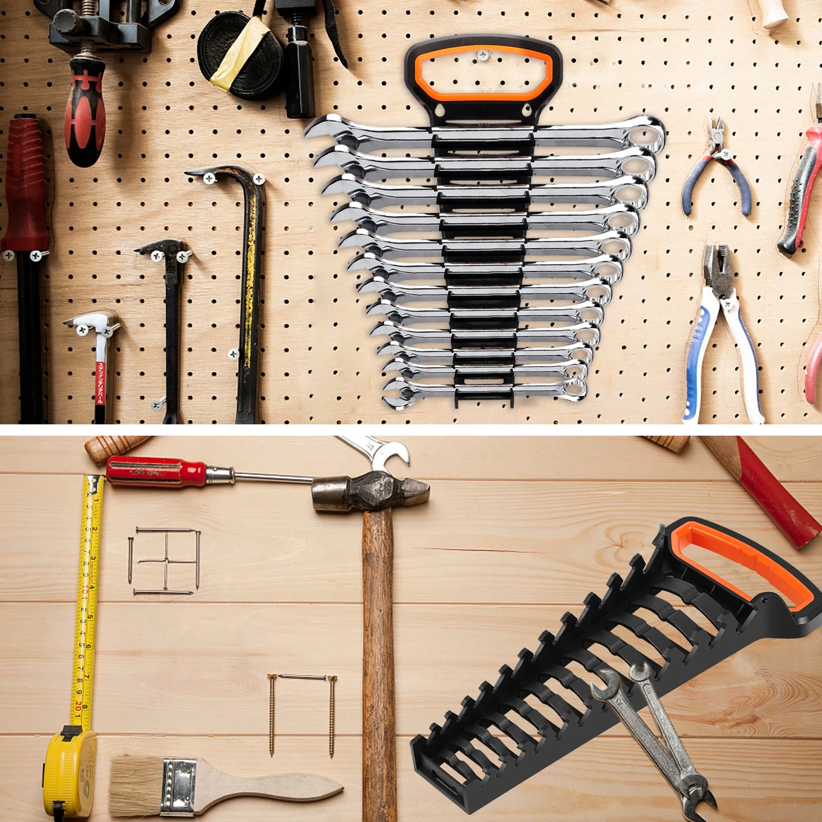 Home Improvement Tim Allen - Plastic Wrench Organizer Tray Sockets Storage