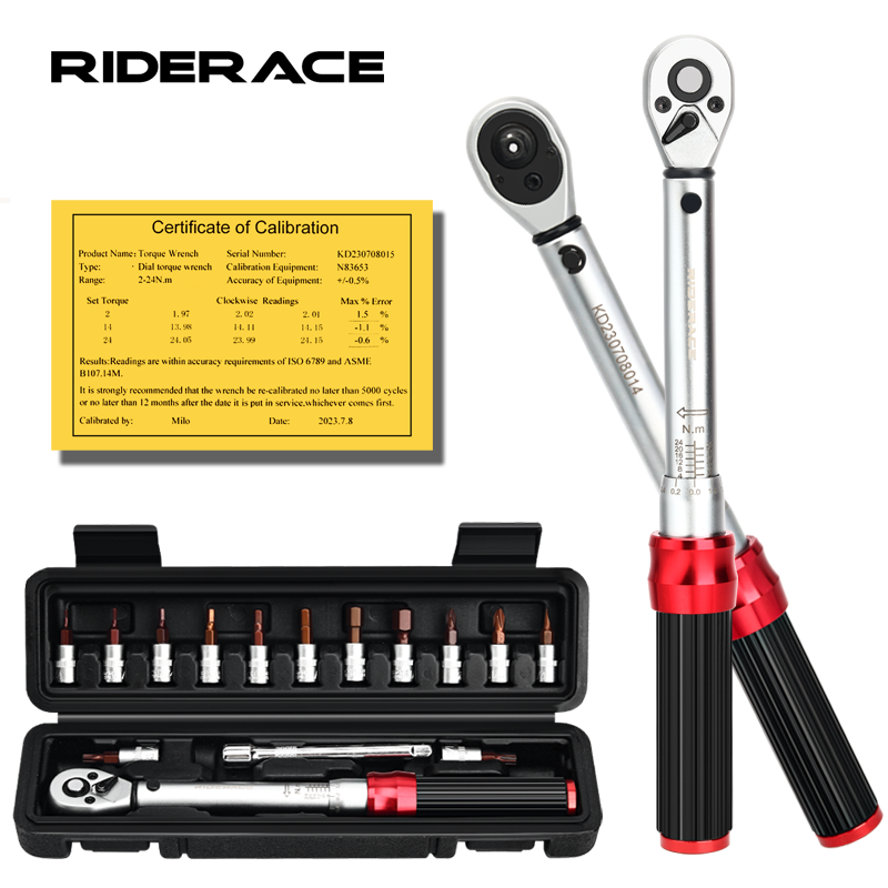Home Improvement Tim Allen - RIDERACE Bicycle Torque Wrench Set 15Pcs