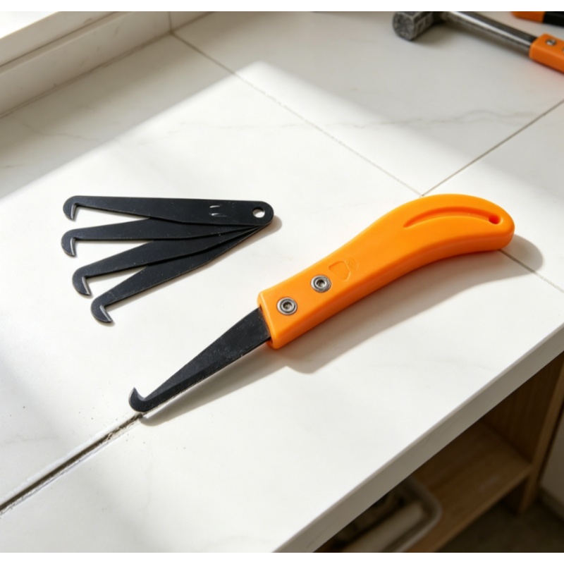 Tile Grout Repair - Tile Gap Repair Tool Hook Knife