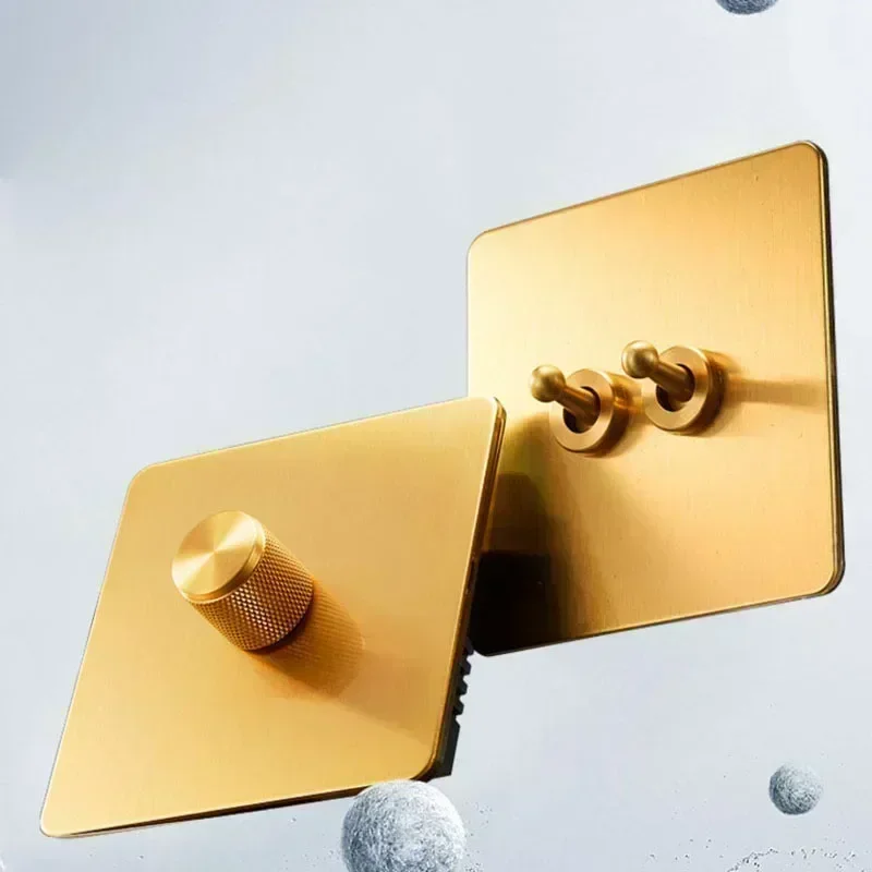 Wall Light Toggle Switch Gold  - Home Improvement Ideas reseña y precio