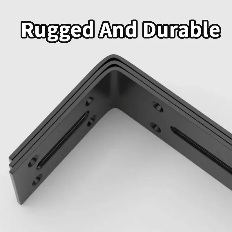 2pcs 90 degree black brackets, - Home Improvement Mall reseña y precio