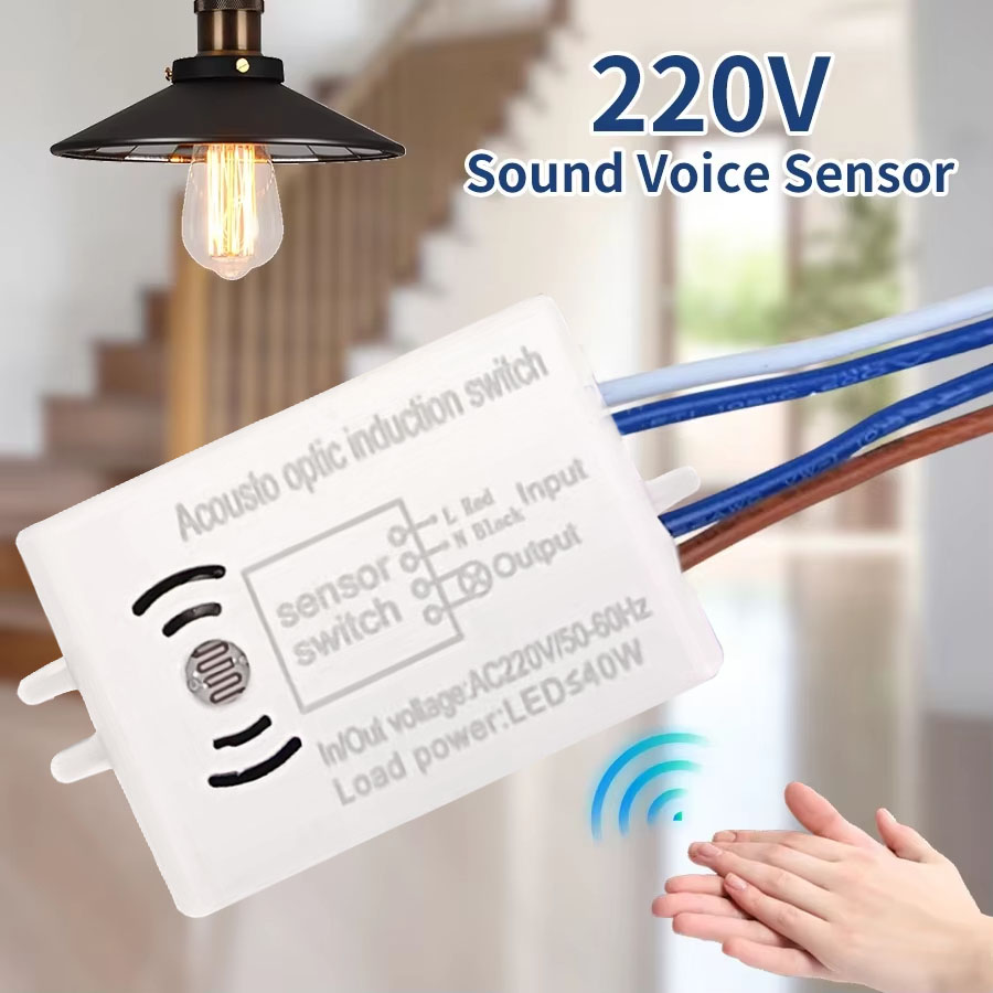 Sound Voice Sensor Switch Smar - Home Improvement Ideas reseña y precio