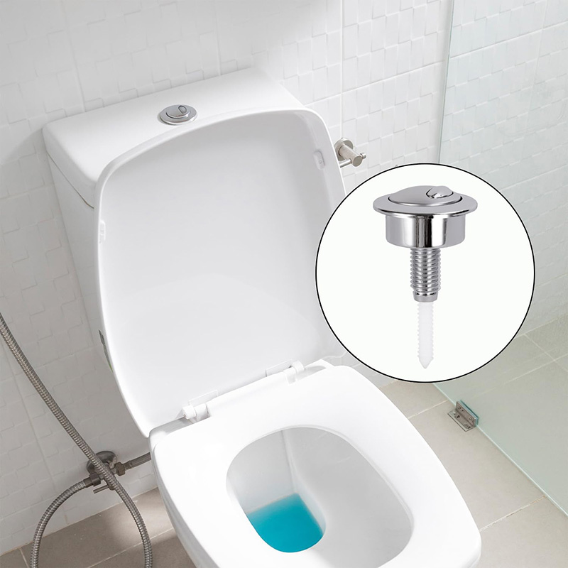 Dual Flush Toilet Button Flush - Toilet Flush Valve reseña y precio