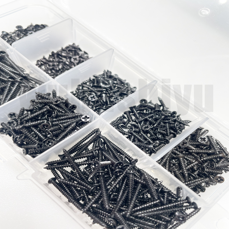 M2 black Flat Head Cross Carbo - Home Improvement And Diy reseña y precio