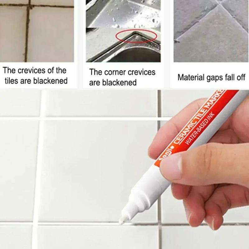 Mold-Resistant Waterproof Cera - Tile Grout Repair reseña y precio