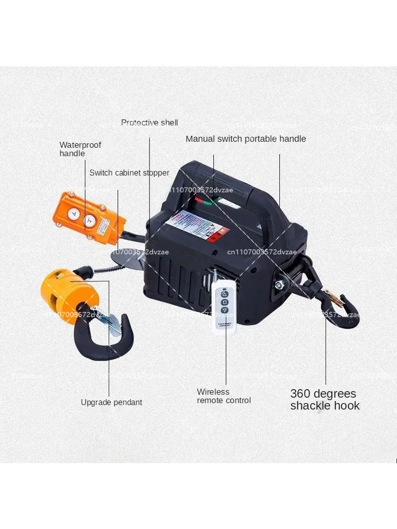 Portable Electric Crane Hoist  - Home Improvement Cars reseña y precio