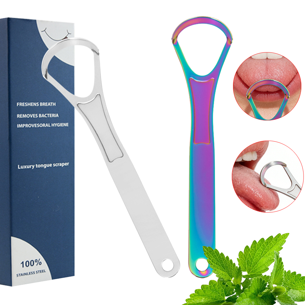 Stainless Steel Tongue Scraper - Home Improvement Mall reseña y precio
