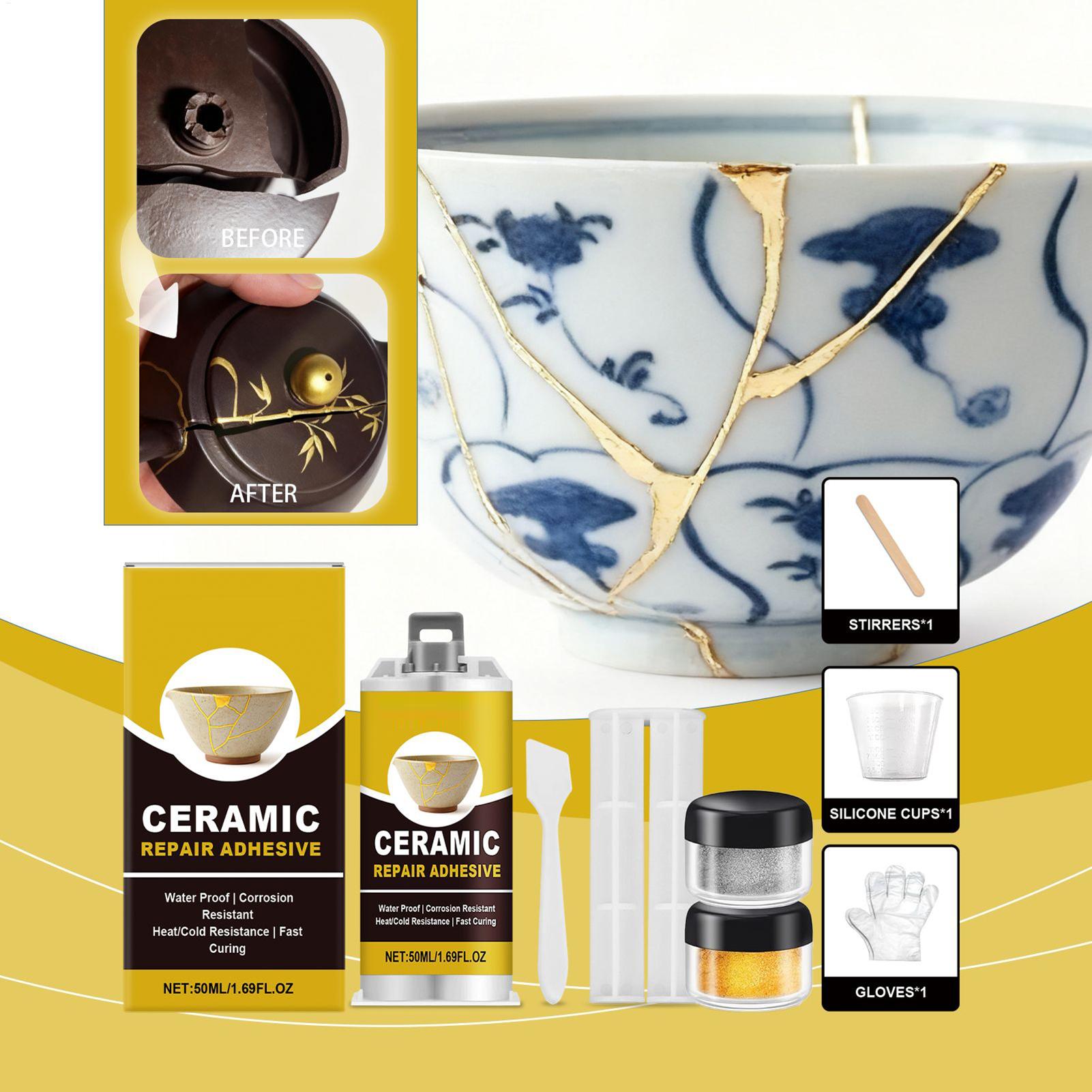 Japanese Kintsugi Ceramic Repa - Tile Grout Repair reseña y precio