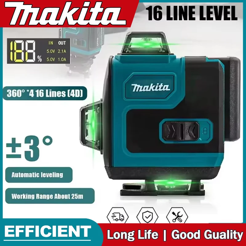 Makita High-Precision Green Li - Level Laser Line reseña y precio