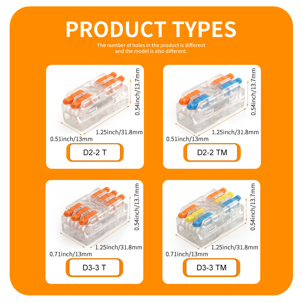 Universal Push-in Wire Connect - Home Improvement And Diy reseña y precio