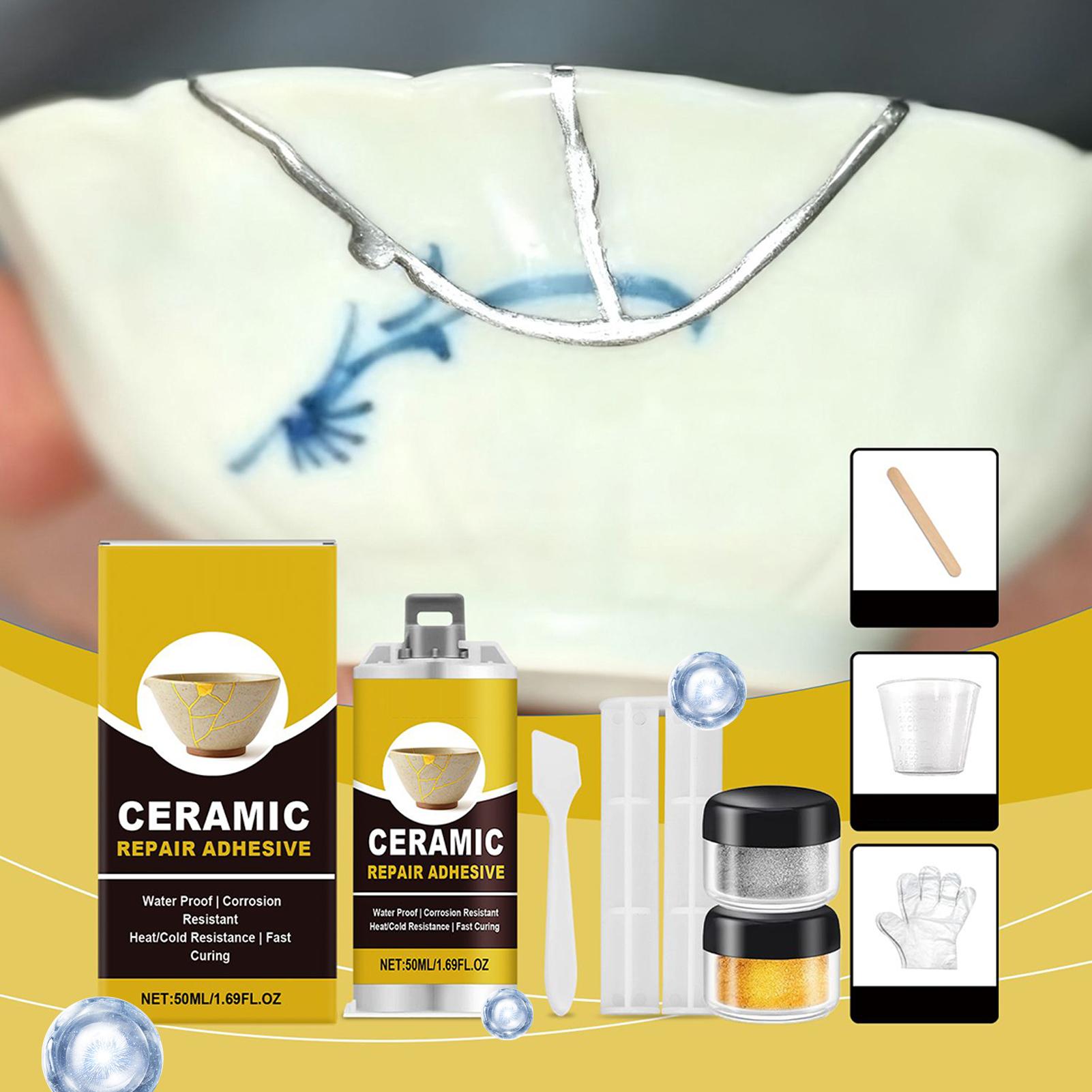 Porcelaine Repair Kit Gold Cer - Tile Grout Repair reseña y precio