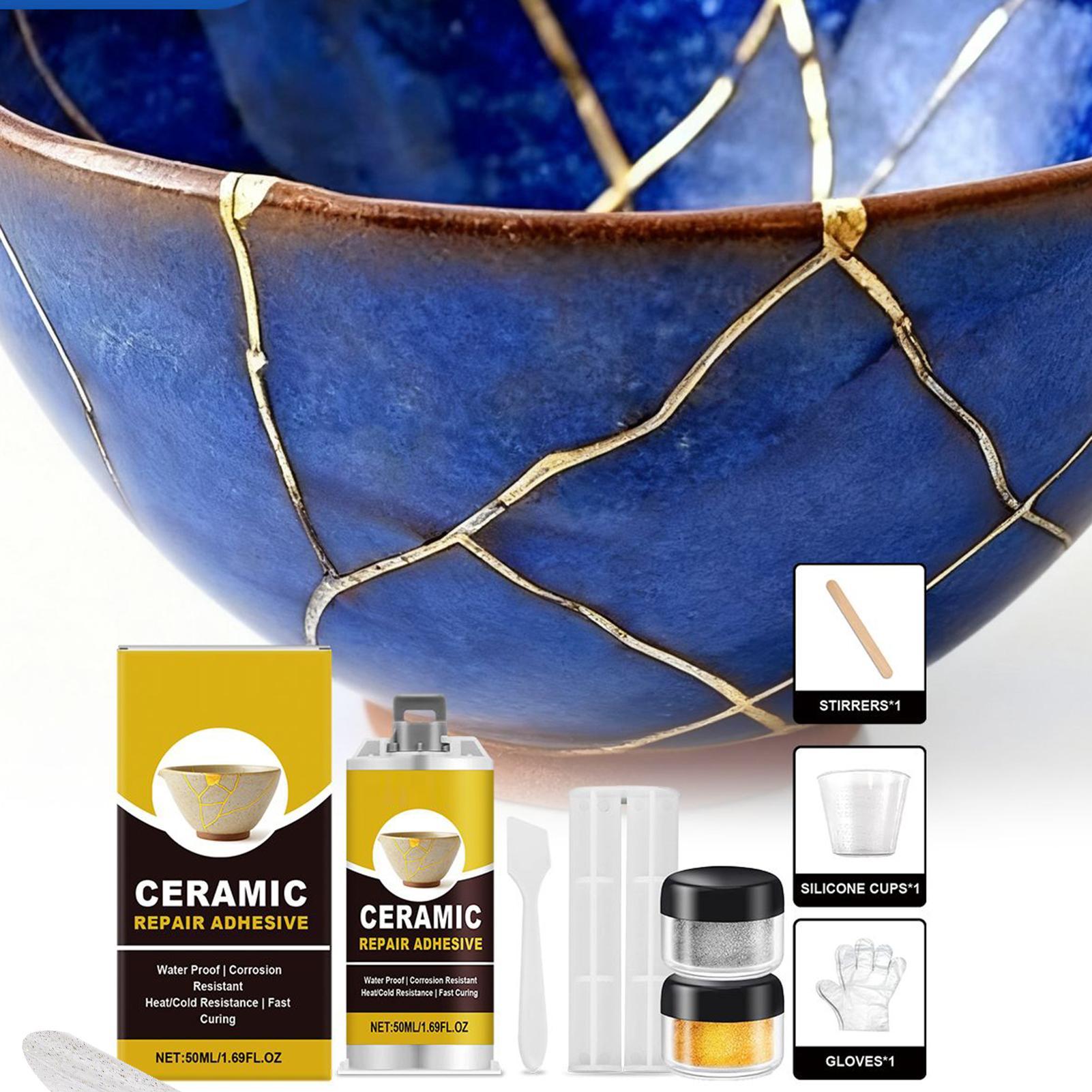 Porcelaine Repair Kit Gold Cer - Tile Grout Repair reseña y precio