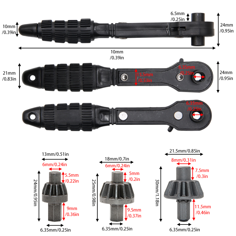 Black H-Shaped Drill Chuck Rat - Home Improvement Warehouse reseña y precio