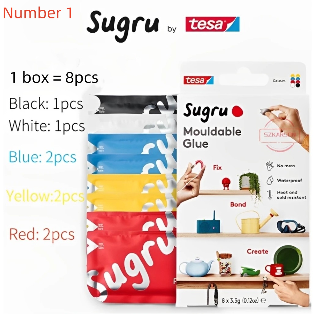 1 box=8 pcs Tesa Sugru Mouldab - Home Improvement And Diy reseña y precio