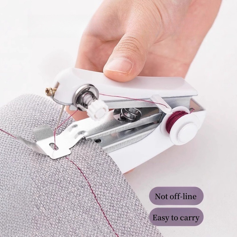 1pc White Portable Mini Sewing - Home Improvement Mall reseña y precio