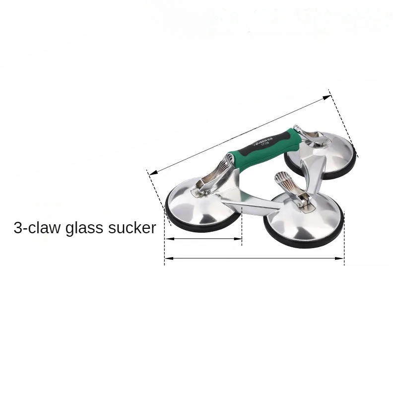 Three Claw Glass Suction Cup T - Home Improvement Ideas reseña y precio