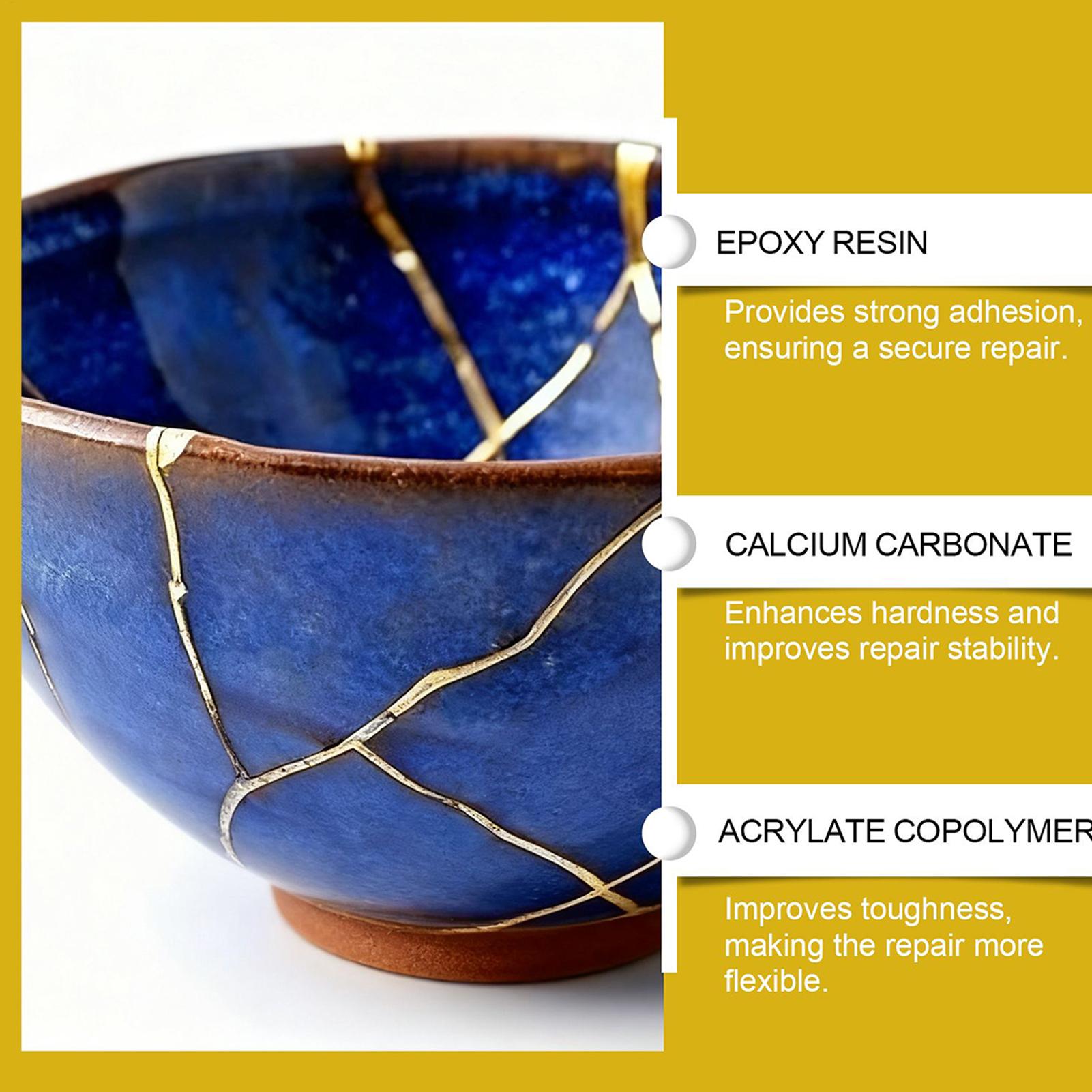 Japanese Kintsugi Ceramic Repa - Tile Grout Repair reseña y precio