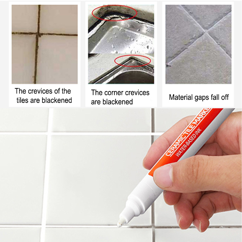 12 Color White Waterproof Tile - Tile Grout Repair reseña y precio