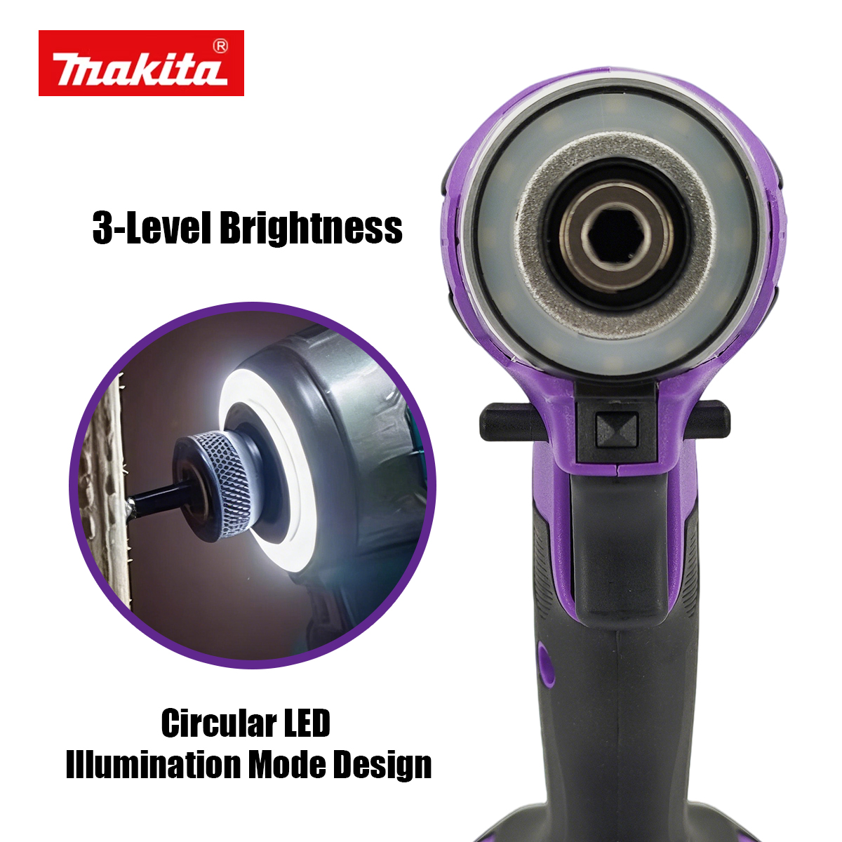 Makita DTD173 180Nm Violet Bru - Home Improvement Warehouse reseña y precio
