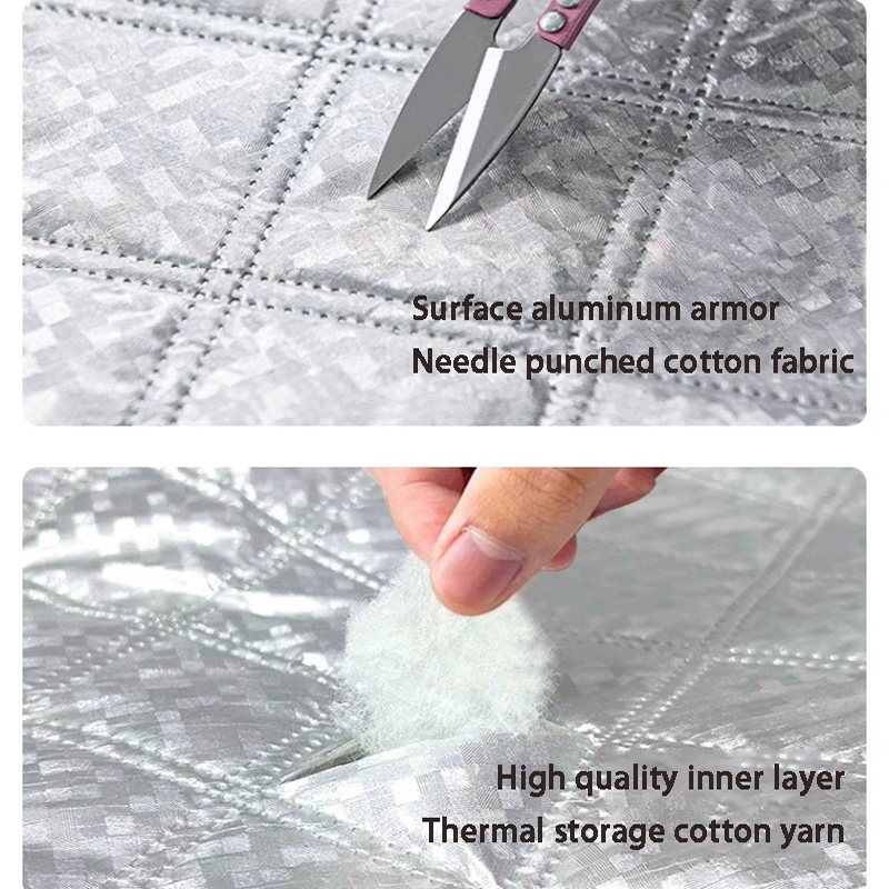 Winter cotton curtains, zipper - Home Improvement Mall reseña y precio