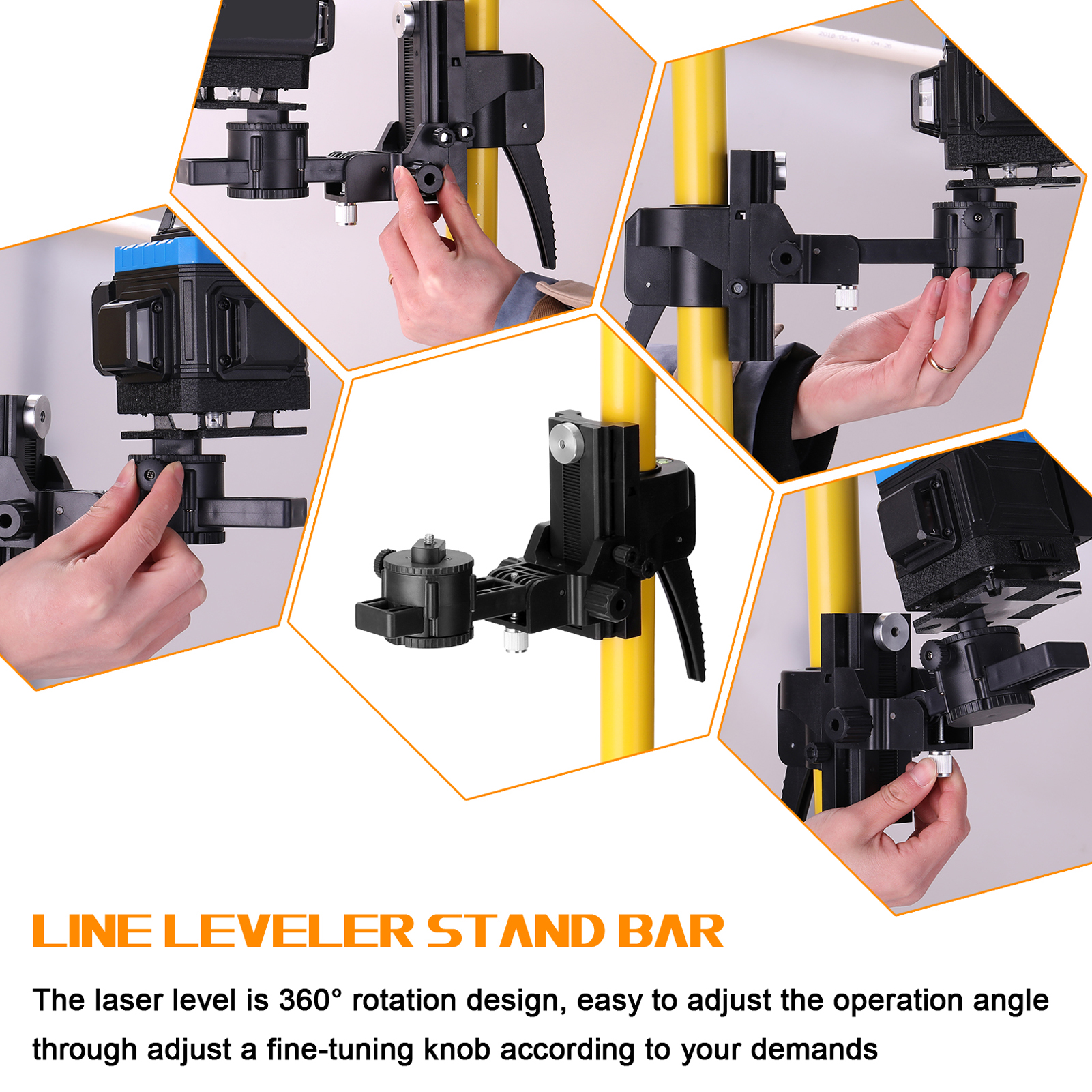 Max 4.2m Height Adjustable Lin - Level Laser Line reseña y precio
