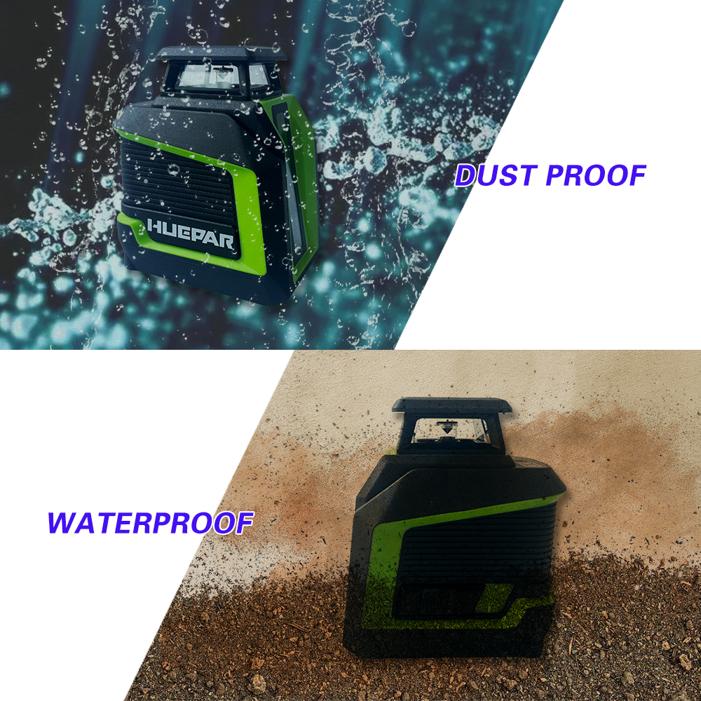 Huepar D011CP  Self-leveling 3 - Level Laser Line reseña y precio