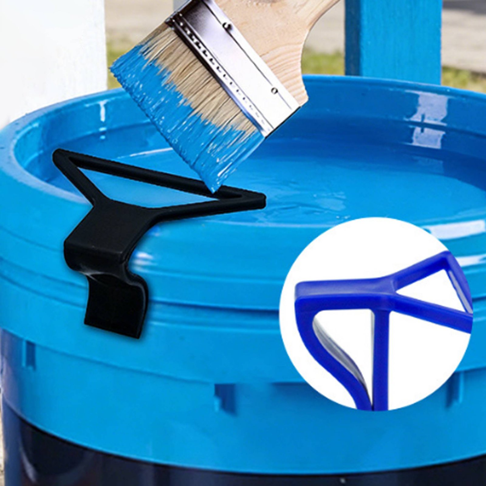 Anti-Spill Paint Can Holder Re - Home Improvement And Supply reseña y precio