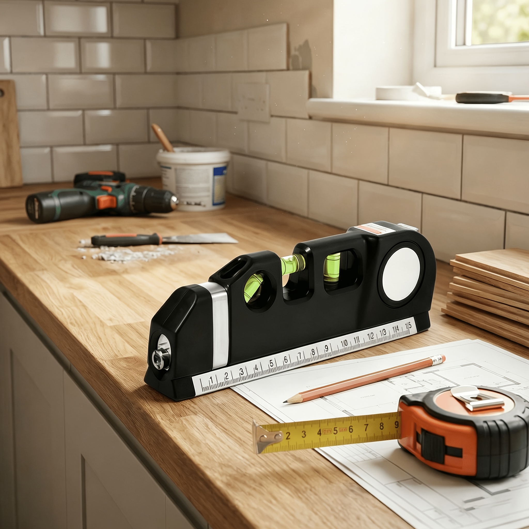 Laser Level, Multipurpose Line - Level Laser Line reseña y precio