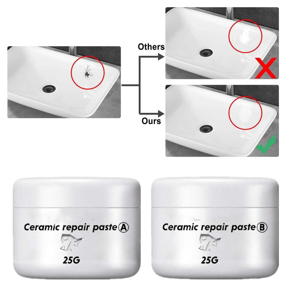 1set Ceramic Repair Paste 30g  - Tile Grout Repair reseña y precio