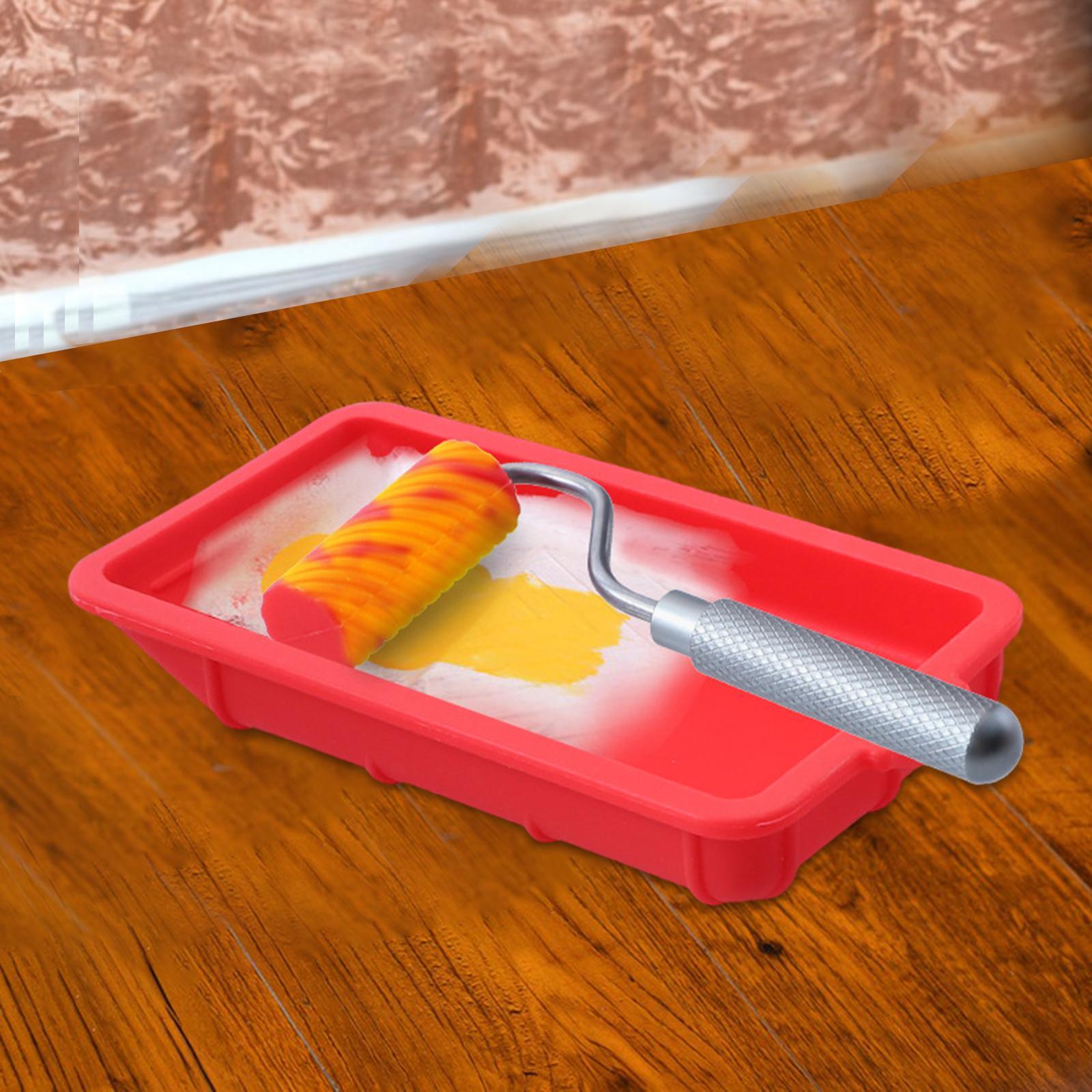 Paint Tray with Roller Silicon - Home Improvement And Supply reseña y precio