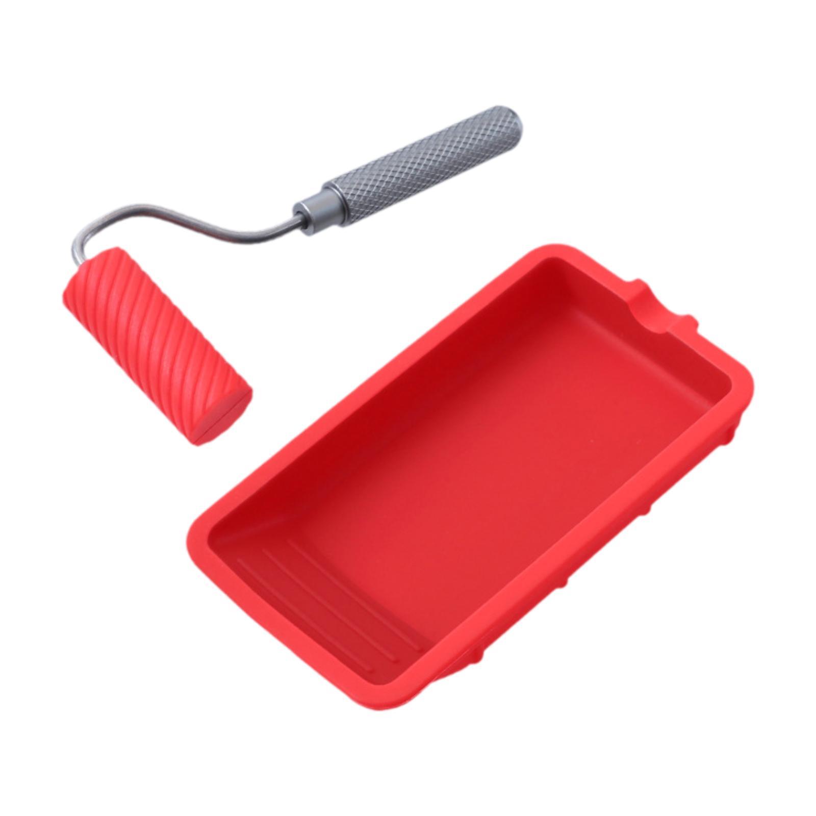 Paint Tray with Roller Silicon - Home Improvement And Supply reseña y precio