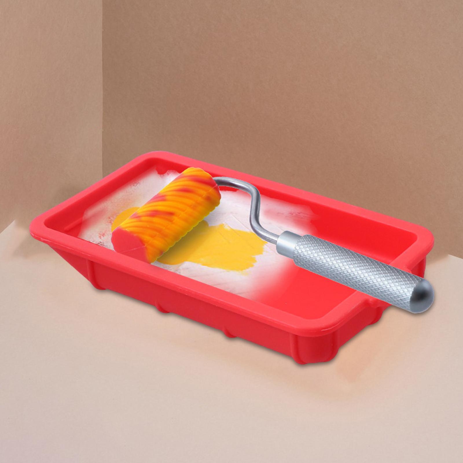 Paint Tray with Roller Silicon - Home Improvement And Supply reseña y precio