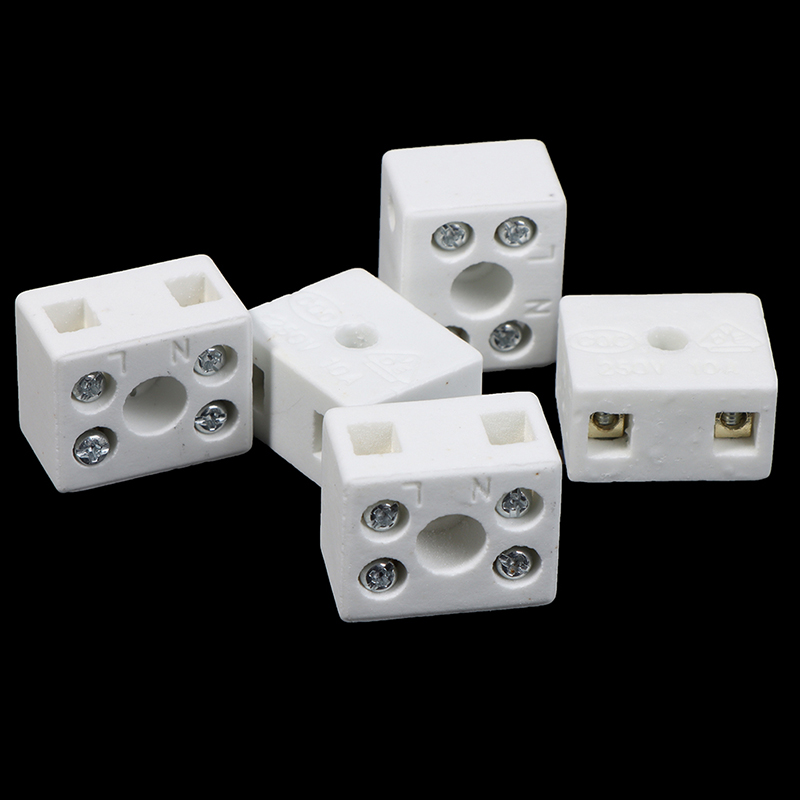 5Pcs Ceramic Post Terminal Blo - Home Improvement And Supply reseña y precio