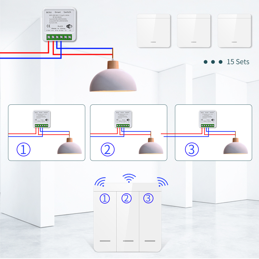 16A Tuya WiFi DIY Smart Switch - Home Improvement And Diy reseña y precio