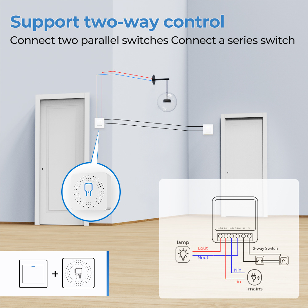 Zigbee / WiFi Smart Switch wit - Home Improvement Ideas reseña y precio