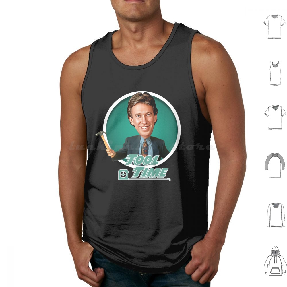 Tim Allen-Tool Time Tank Tops  - Home Improvement With Tim Taylor reseña y precio