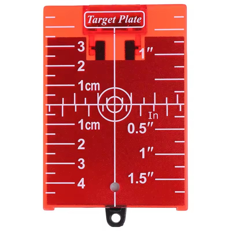 Red/green Target Plate Card Wi - Level Laser Line reseña y precio