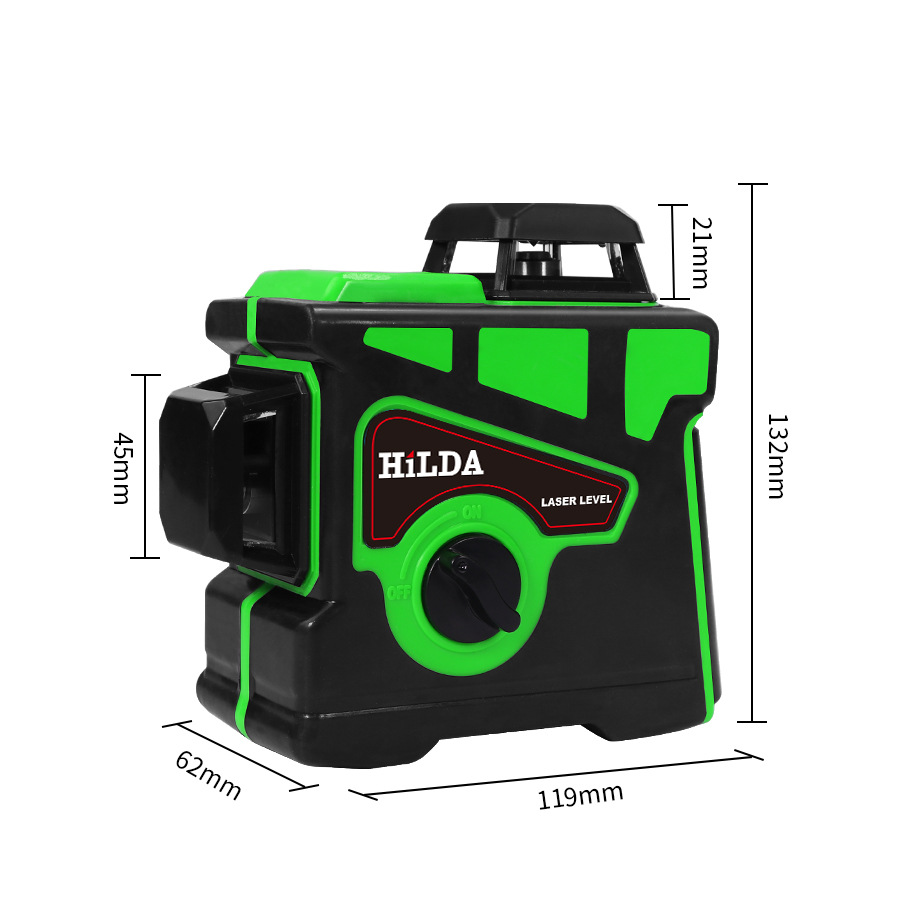 3D Green laser level 12 lines  - Level Laser Line reseña y precio