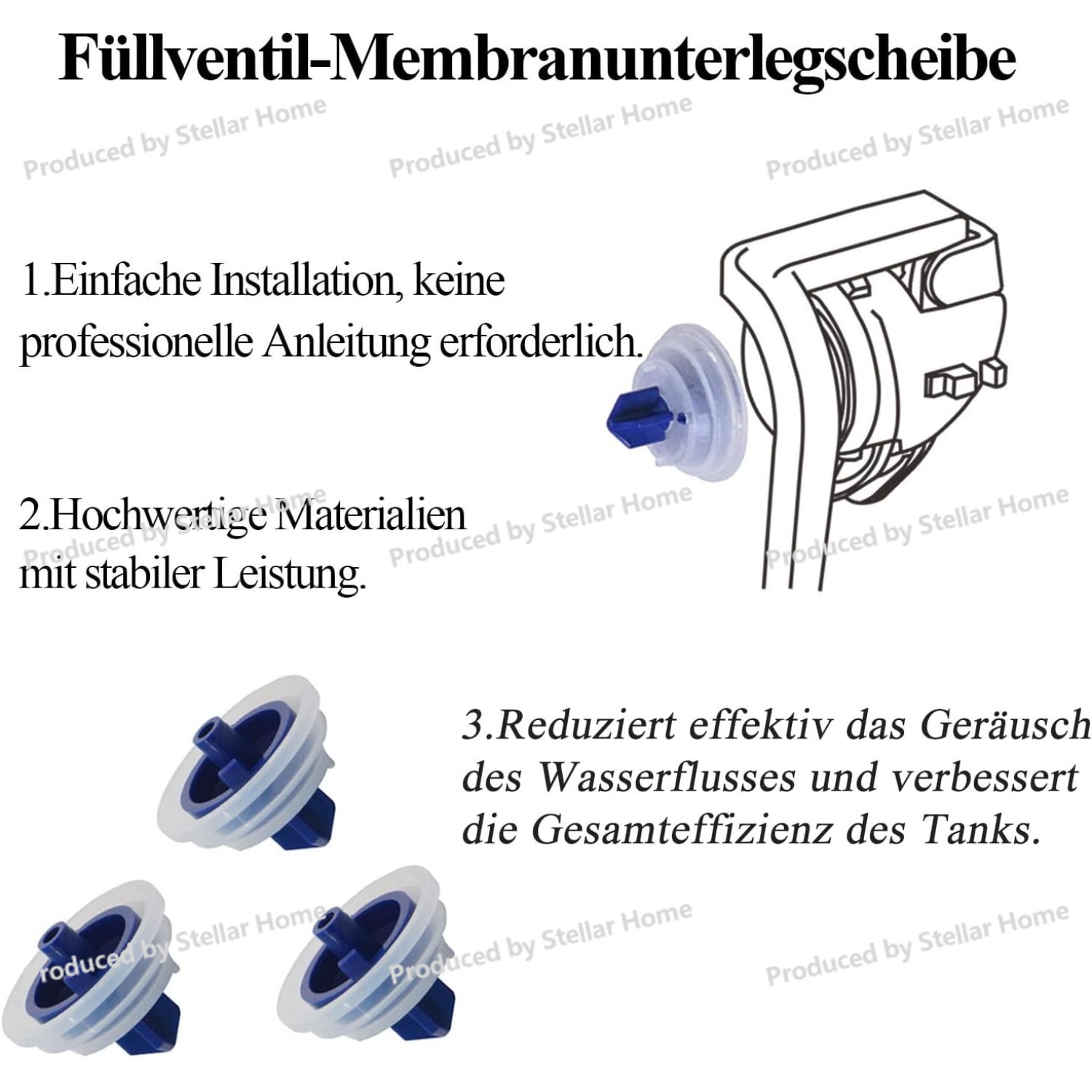 Toilet Fill Valve Diaphragm Re - Toilet Flush Valve reseña y precio