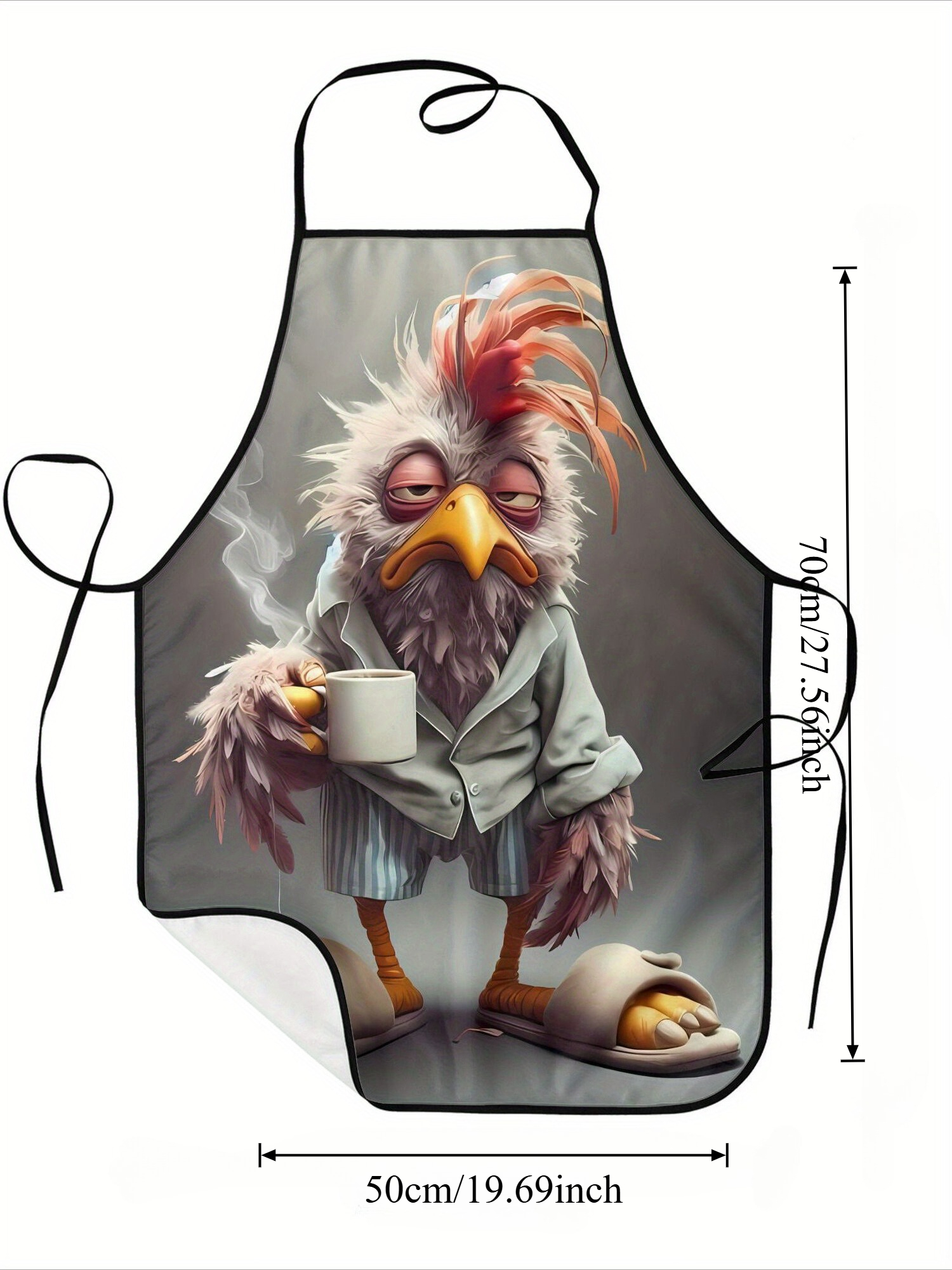 1-Piece Cartoon Chick Apron, S - Home Improvement Mall reseña y precio