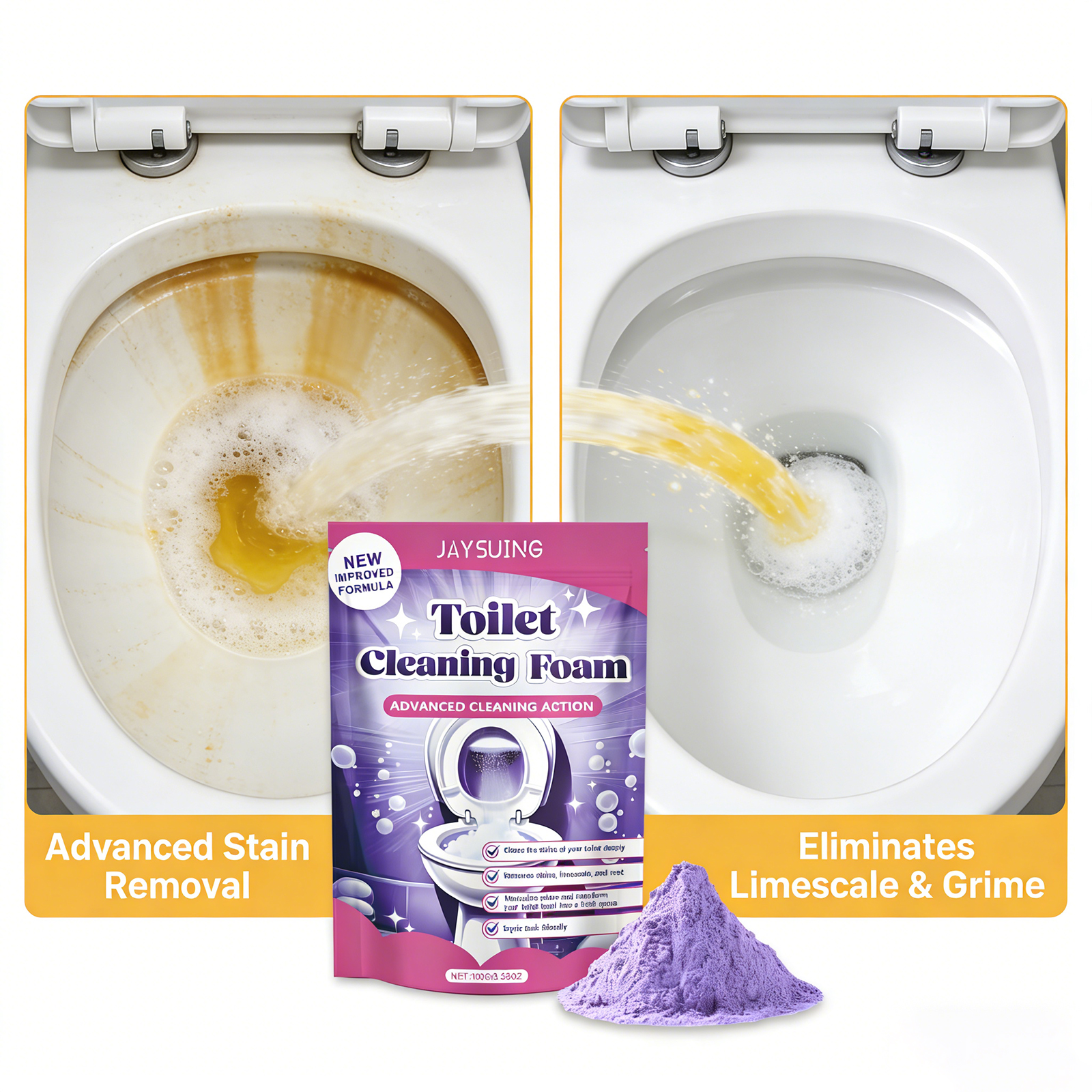 Toilet Cleaning Powder Powerf - Home Improvement Mall reseña y precio