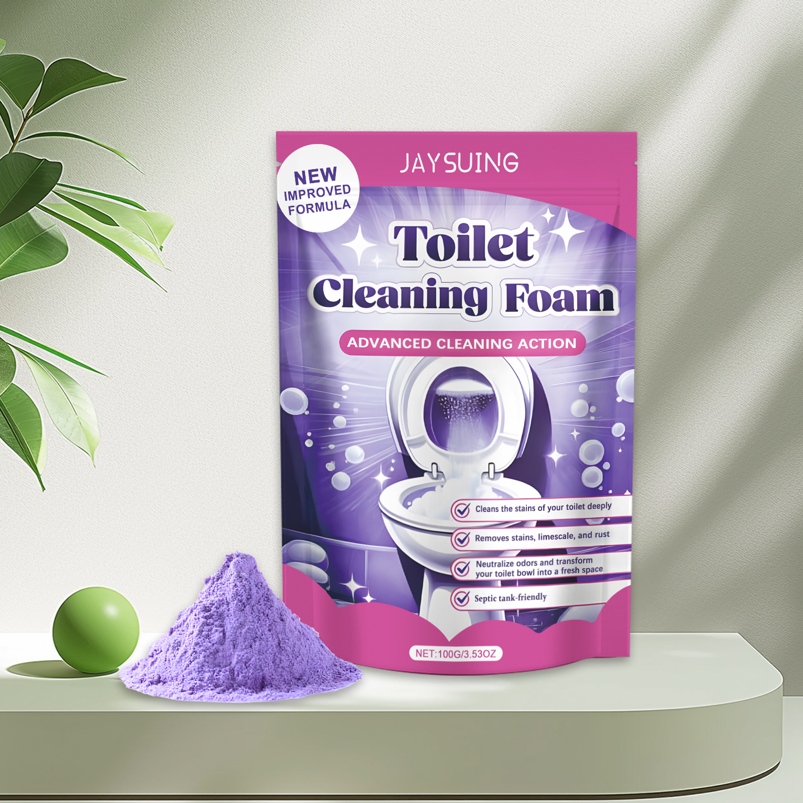 Toilet Cleaning Powder Powerf - Home Improvement Mall reseña y precio