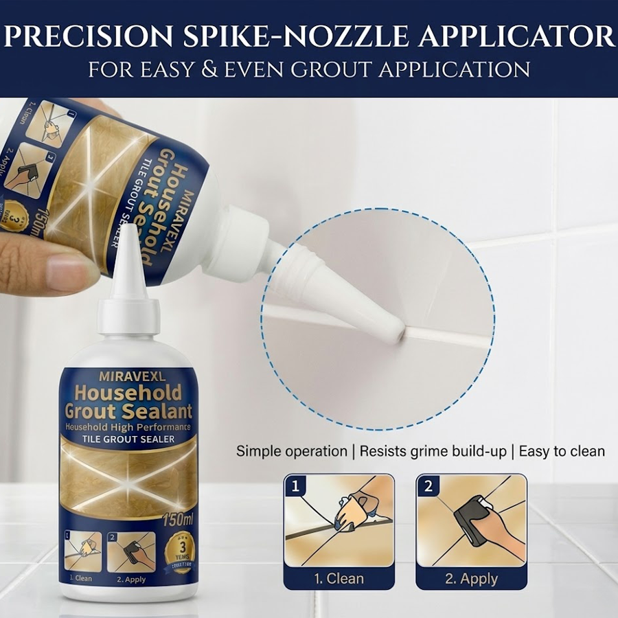 MIRAVEXL Waterproof Grout: Pre - Tile Grout Repair reseña y precio