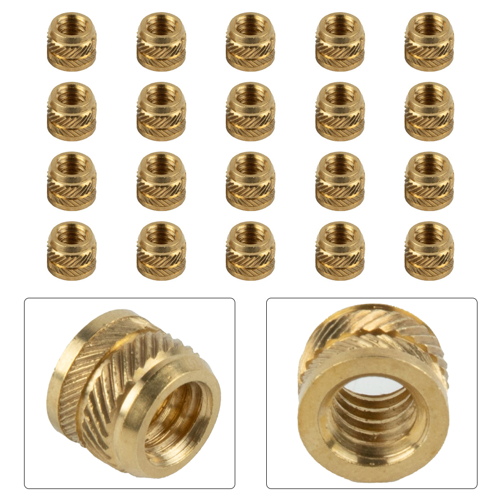 20pcs Brass Nuts 1/4-20 Thread - Home Improvement Warehouse reseña y precio